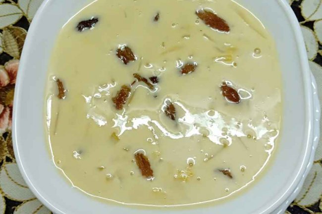 আলু দিয়ে তৈরি মিষ্টি খাবার আলুর পায়েস