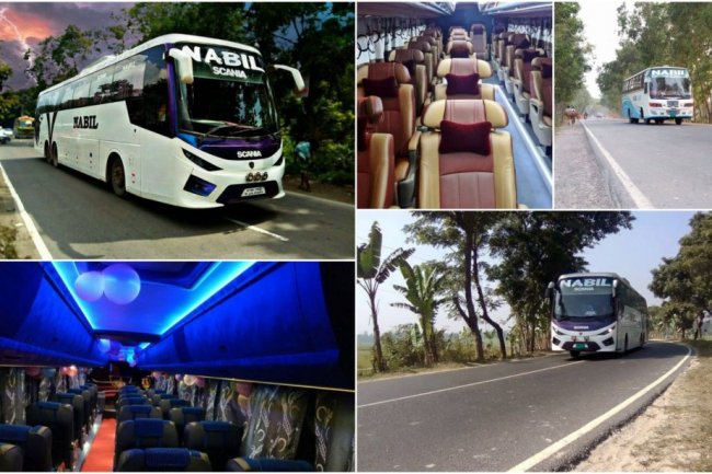 নাবিল পরিবহন : কাউন্টার ও ভাড়া বিস্তারিত