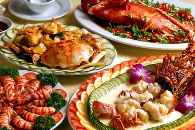 আহারে সামুদ্রিক খাবার